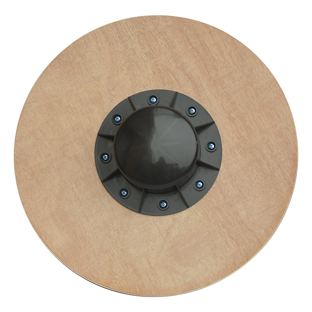 Heavy Duty 15.5 Wooden Balance Board with Non-Slip Pad Fitness"