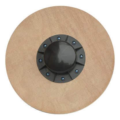 Heavy Duty 15.5 Wooden Balance Board with Non-Slip Pad Fitness"